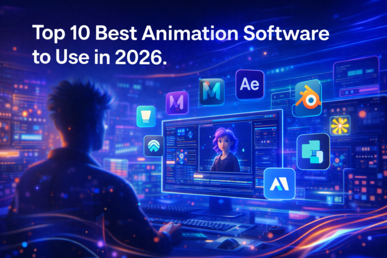 Top 10 Best Animation Software to Usein 2026