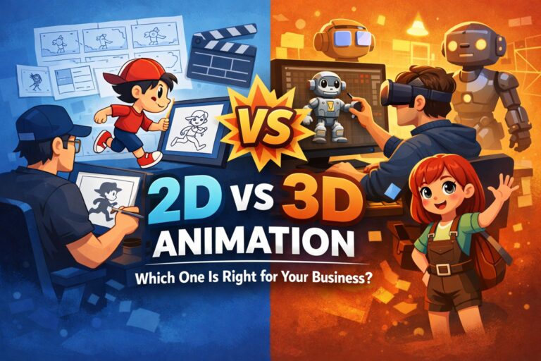 2D vs 3D Animation: Which One Is Right for YourBusiness?